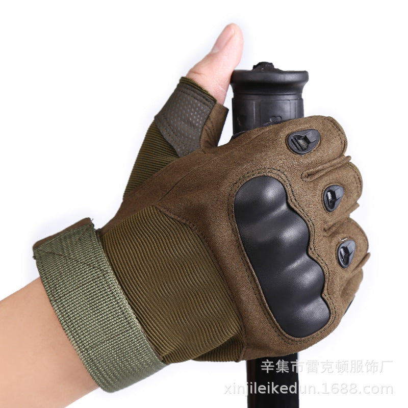 Fitness training five-finger gloves