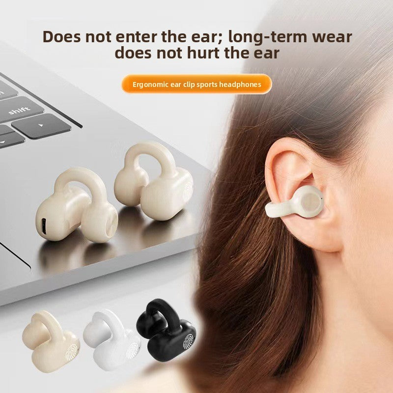 Wireless Bluetooth Ear Clip Headset