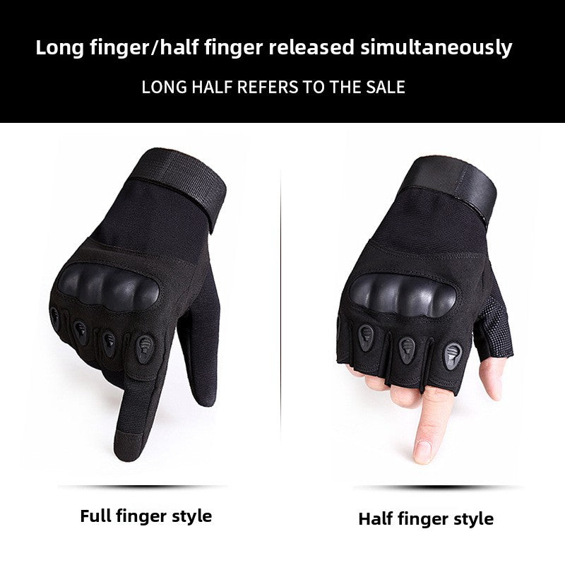 Fitness training five-finger gloves