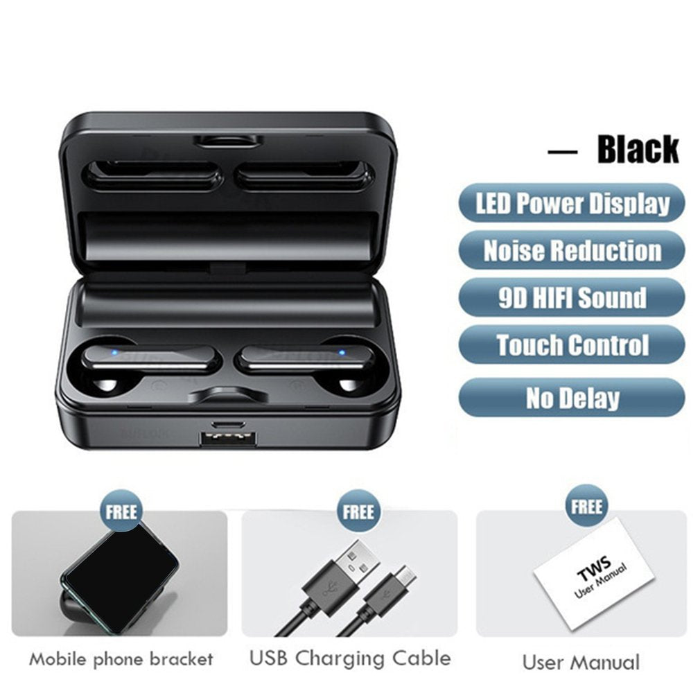 Mirror Wireless Bluetooth Headphones