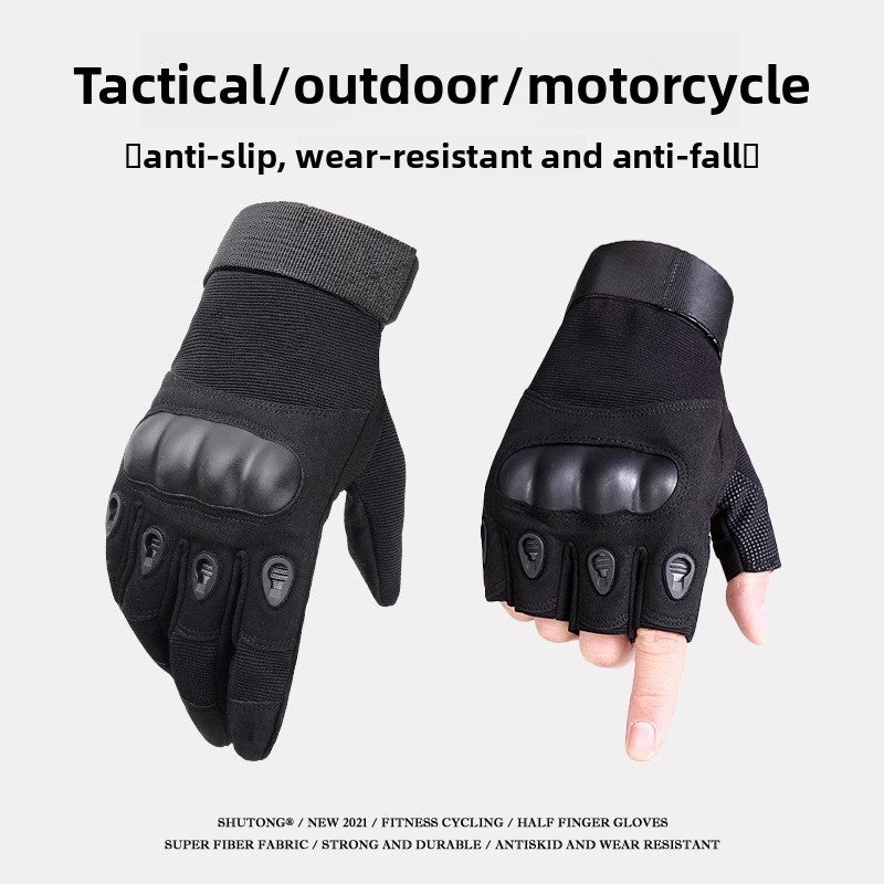 Fitness training five-finger gloves