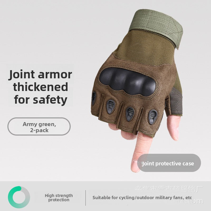 Fitness training five-finger gloves