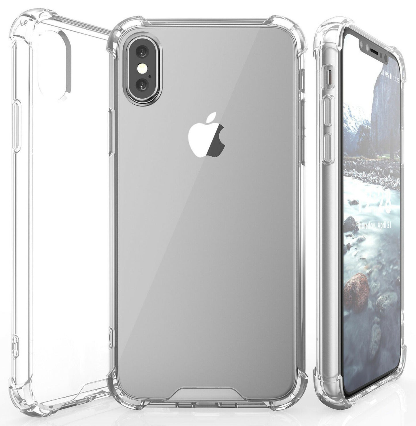 Clear Thin Back TPU Gel Jelly Skin Case Cover For  7P