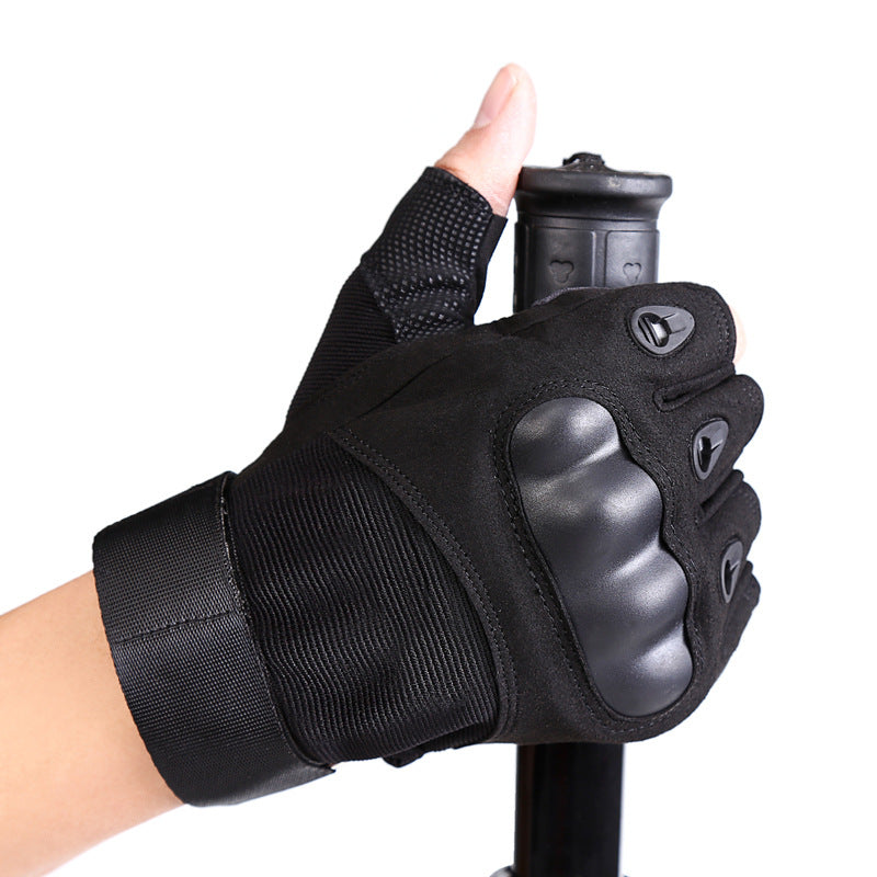Fitness training five-finger gloves