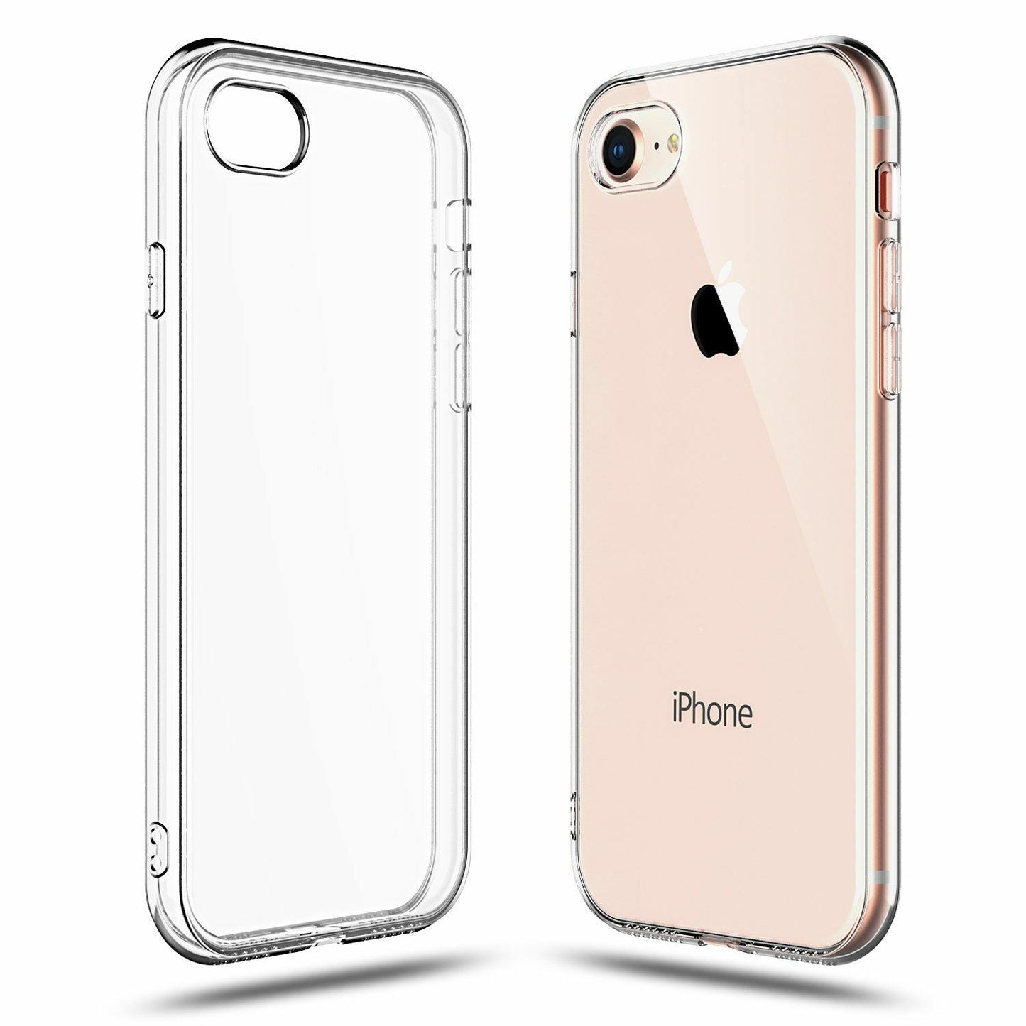 Clear Thin Back TPU Gel Jelly Skin Case Cover For  7P