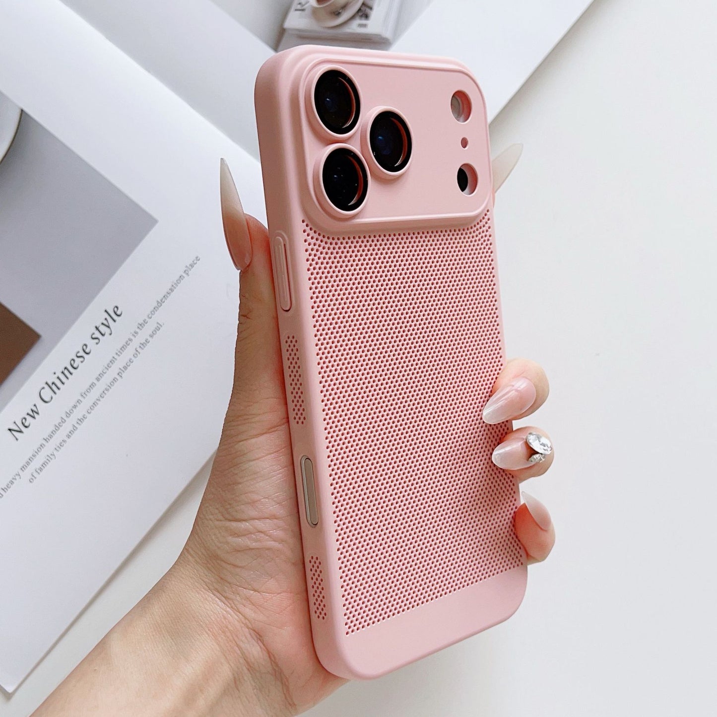 Honeycomb anti-drop phone case