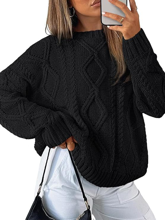 Loose Casual Knitted Cardigan Sweater