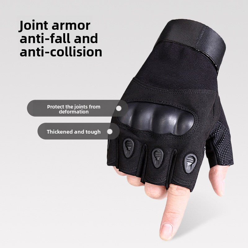 Fitness training five-finger gloves