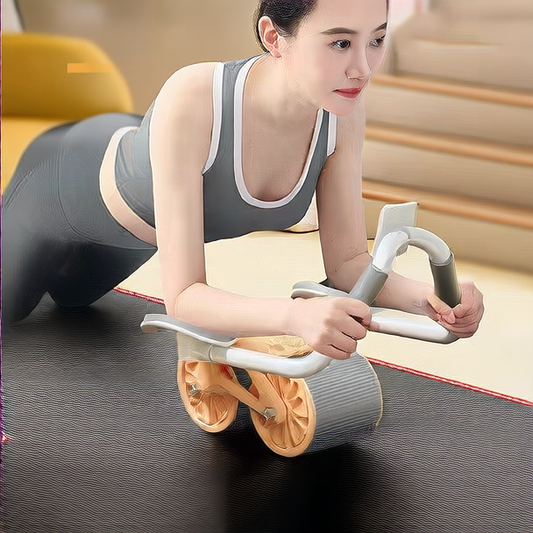 Dual-Wheel Abdominal Exercise Wheel
