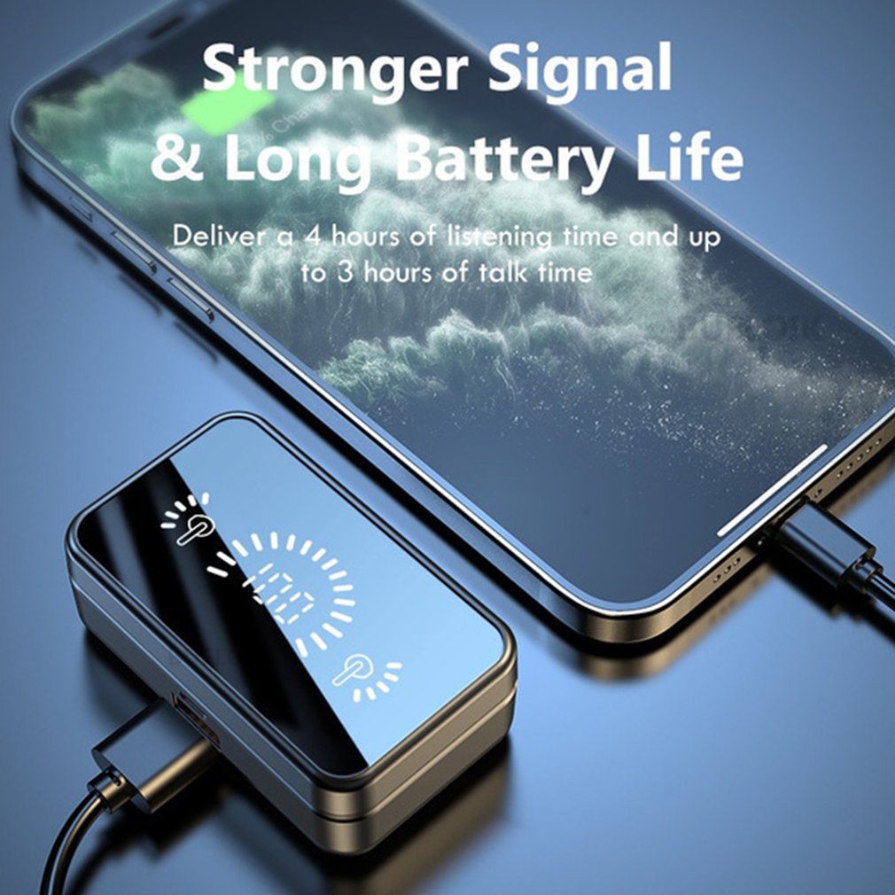 Mirror Wireless Bluetooth Headphones