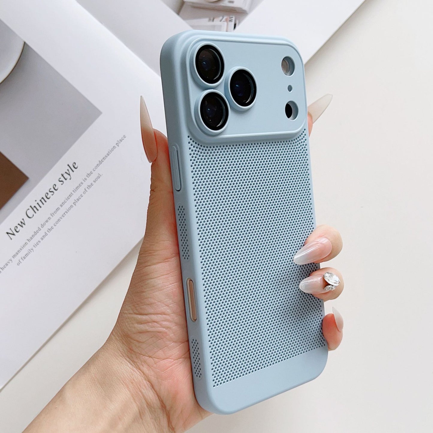 Honeycomb anti-drop phone case